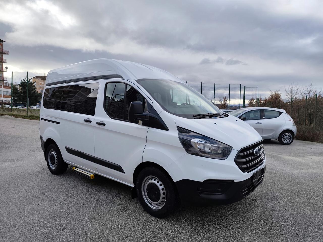 Ford Transit Custom 320 2.0 EcoBlue 130 L1 - H2, 9 Posti, Km Cert. Distribuzione OK! NAVI!