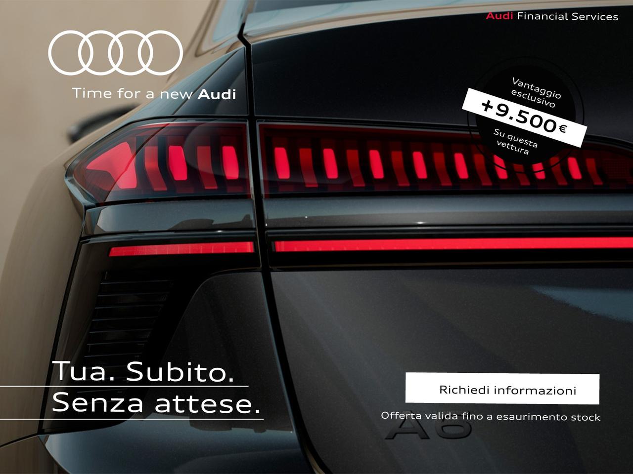 Audi A6 2.0 tdi mhev + s line edition quattro 204cv s-tronic