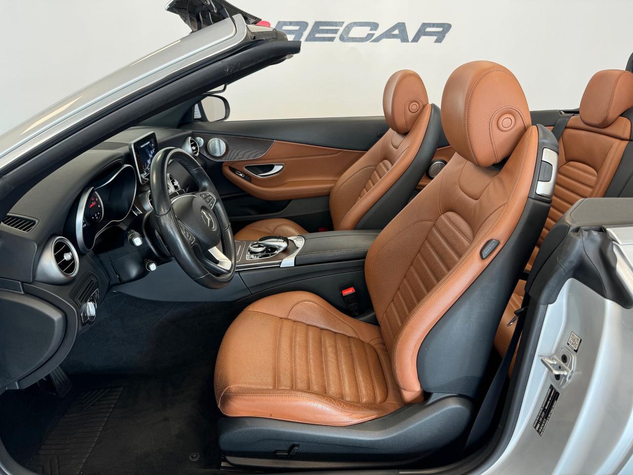 Mercedes-benz C 250 Automatic Cabrio Sport TAGLIANDI MERCEDES UNIPROP.