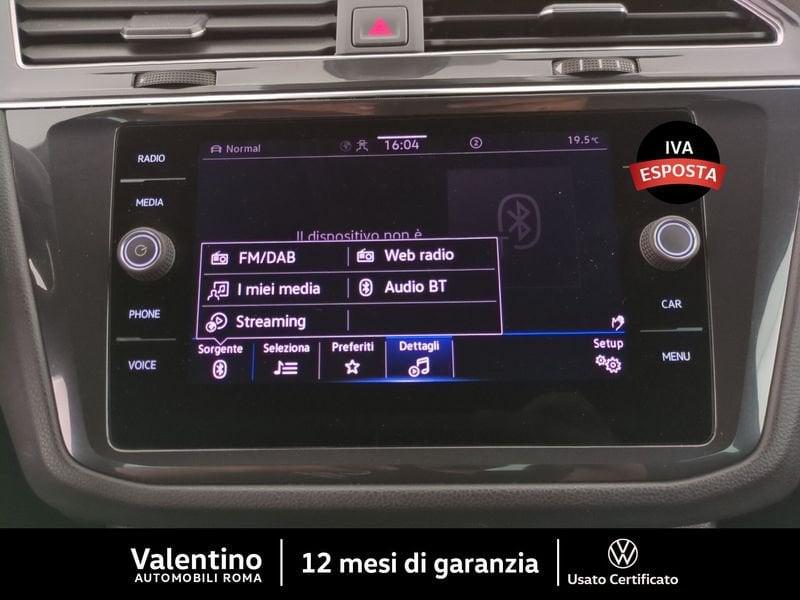 Volkswagen Tiguan 2.0 TDI DSG R-LINE 4M 150 CV SCR