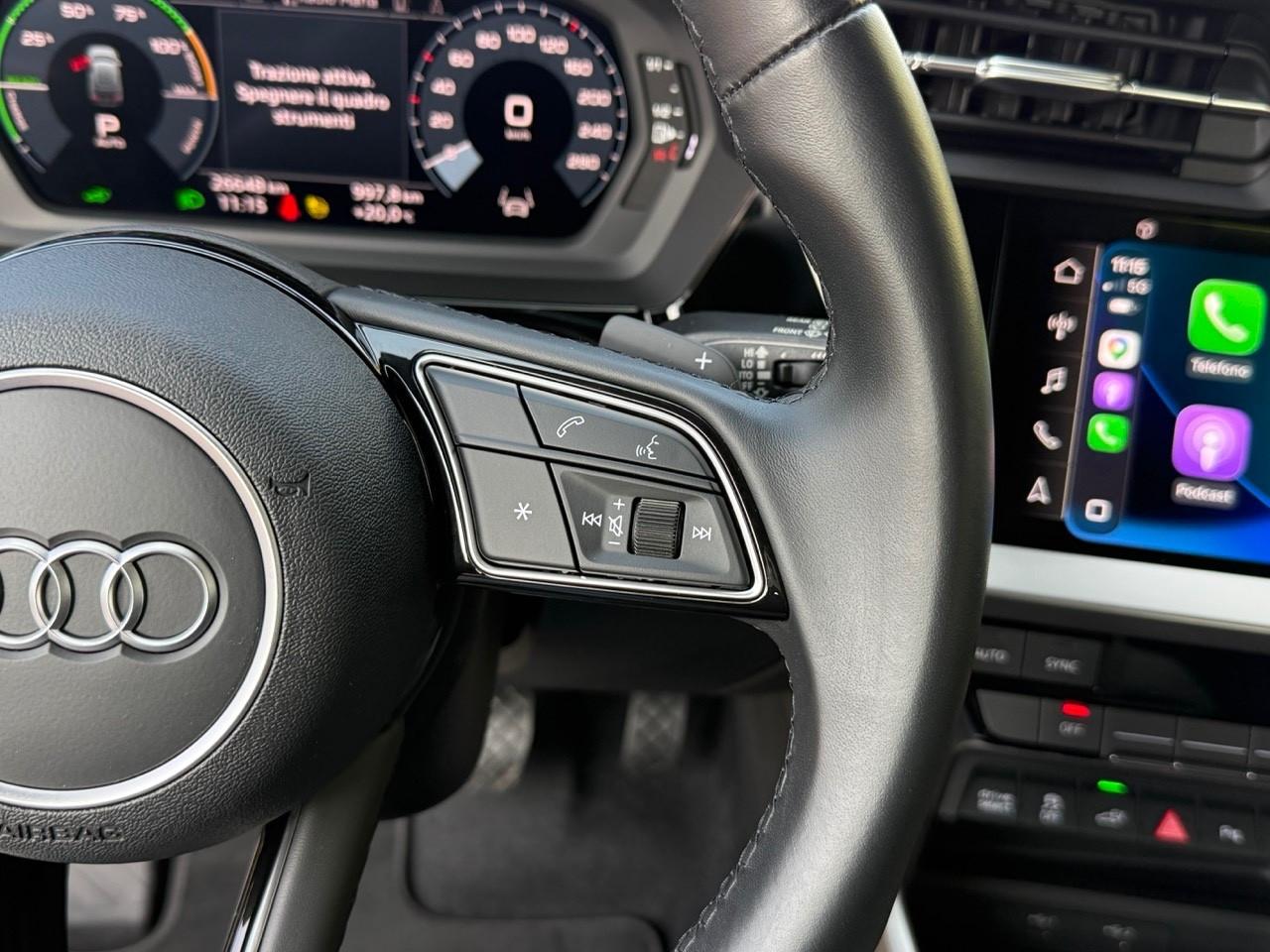 Audi A3 SPB 40 TFSI e S line edition PREZZO REALE/TG UFFICIALI