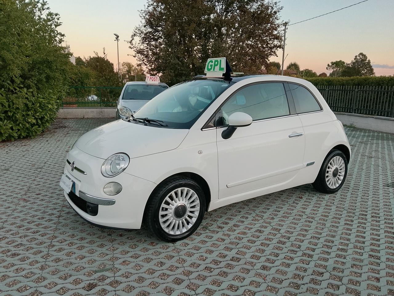Fiat 500 1.2~GPL~NEOPAT~140.000~2012