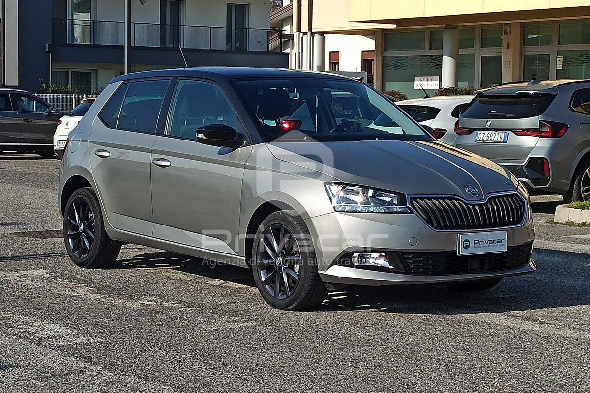 SKODA Fabia 1.0 MPI 75 CV Twin Color Nero