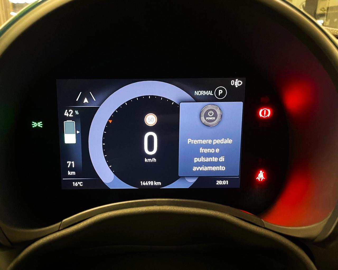 Fiat 500e Icon - Pack style Ocean Blue Metallic