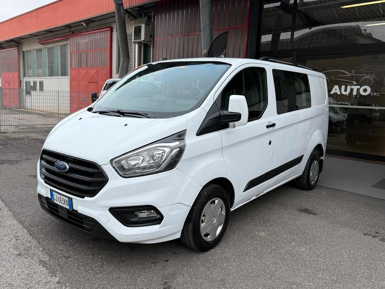 Ford Transit Custom Van 2.0 EcoBlue 6 POSTI DOPPIA CABINA