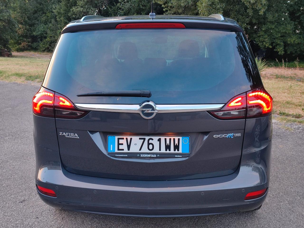 OPEL ZAFIRA 2014 1.6METANO COSMO 7POSTI NUOVA
