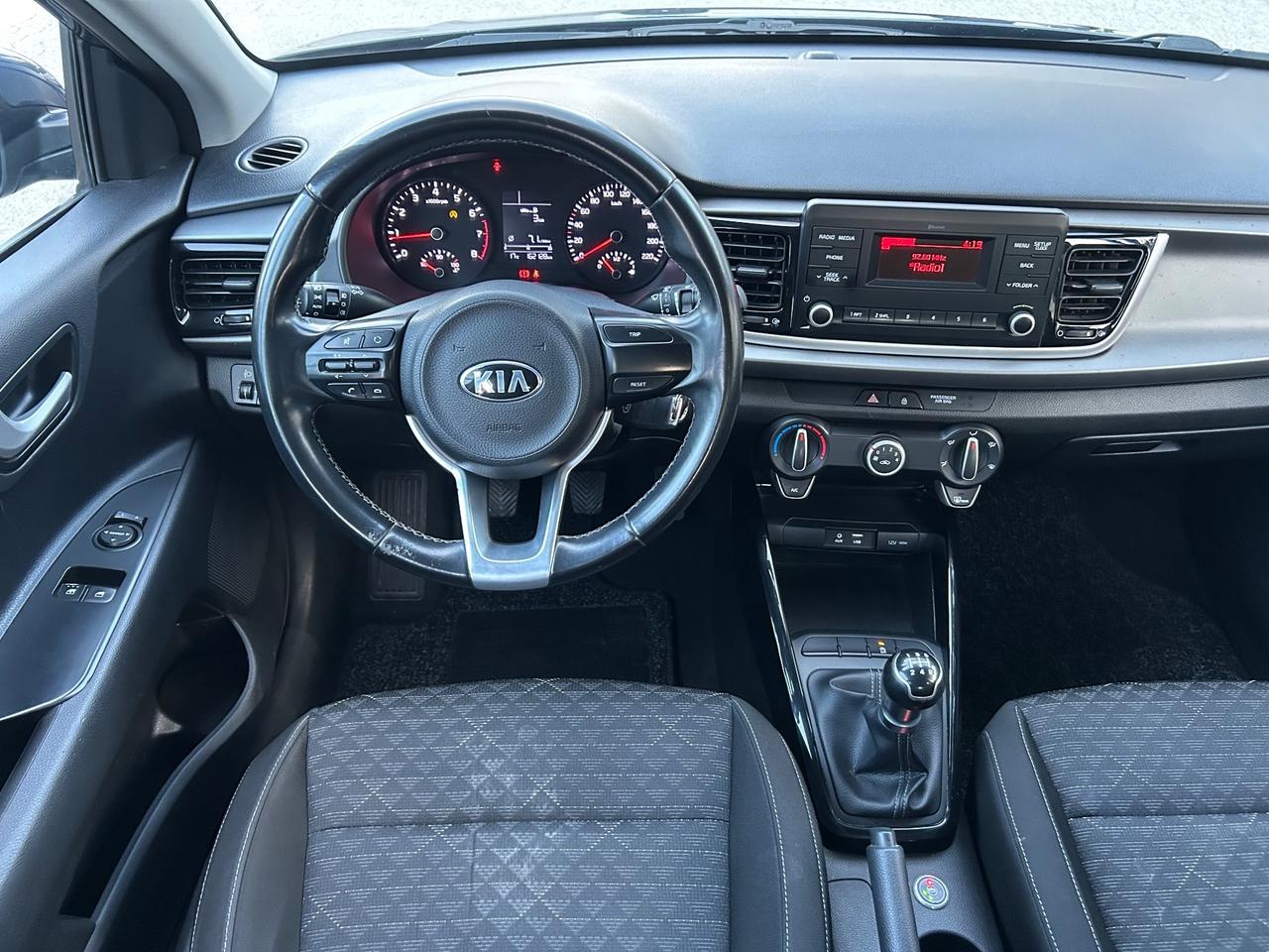 Kia Rio 1.2 benzina 84 cv 2018 impianto GPL