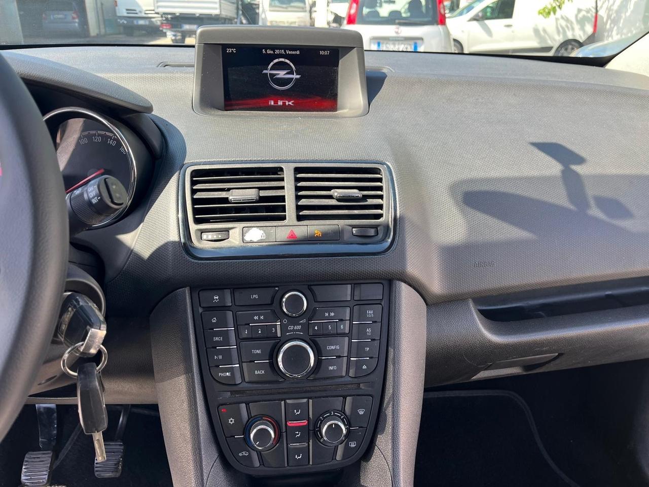 Opel meriva -1.4 t.benz/gpl-120 cv-2016