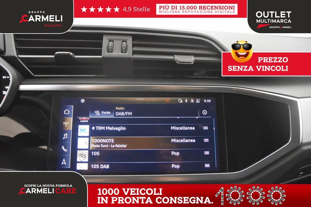 Audi Q3 Spb 35 Bz Cerchi 17,Acc,Led,Keyless,Aziendale