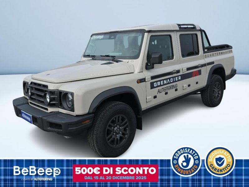 Ineos Grenadier QUARTERMASTER 3.0 TWIN-TURBO D DOUBLE CA