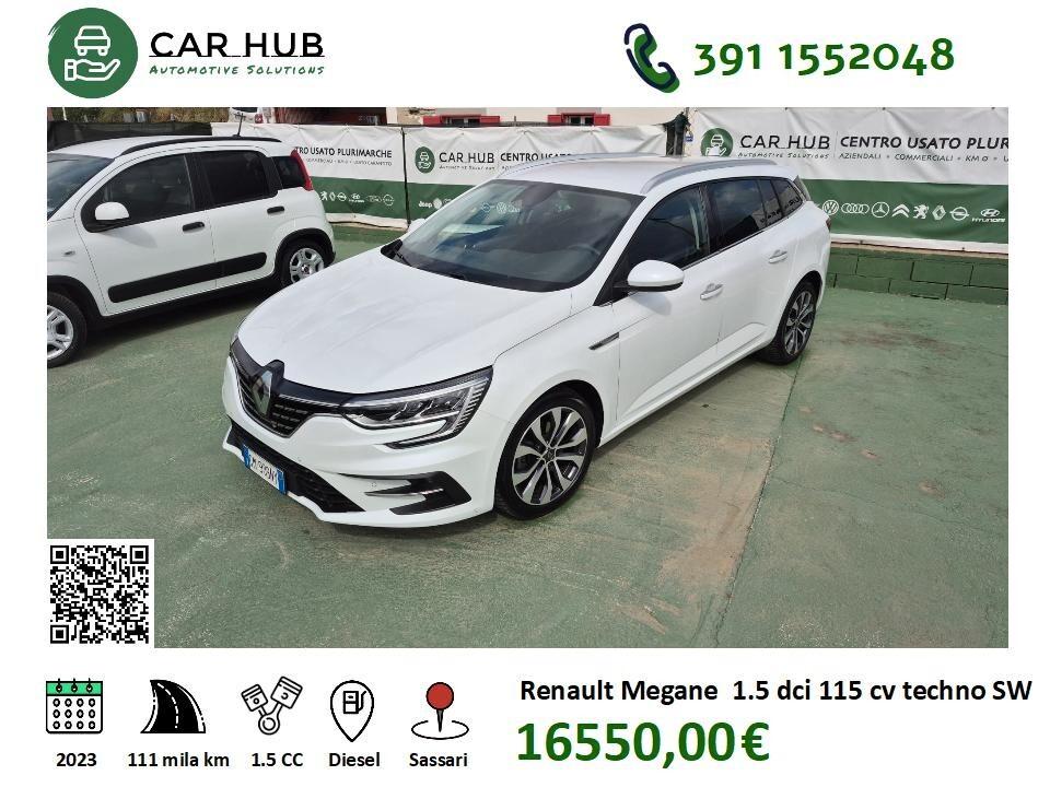 Renault Megane Sporter Blue 1.5 dCi 115 CV Techno