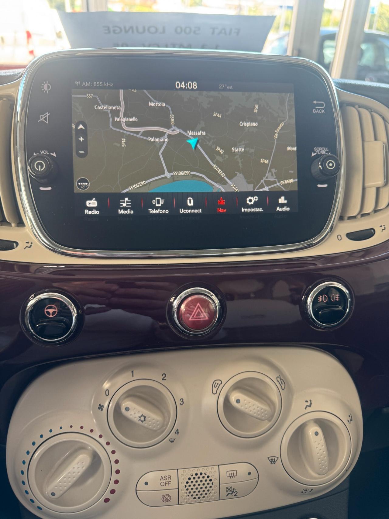 FIAT 500 1.3 MTJ -95 CV LOUNGE