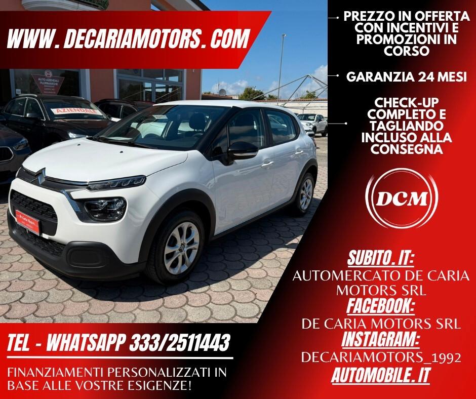 Citroen C3 1.2 PureTech 83CV - 2022