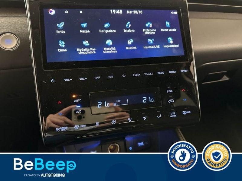 Hyundai Tucson 1.6 HEV XLINE 2WD AUTO