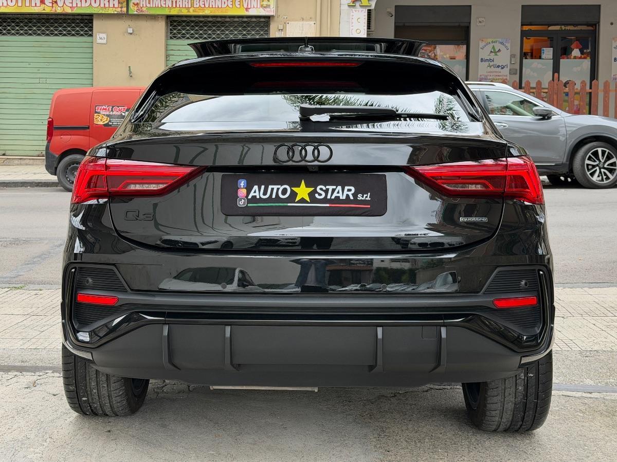 Audi Q3 Sportback 40TDI Quattro S-line Identity Black 200CV