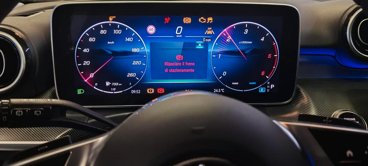Mercedes-benz C 200 d Mild hybrid incidentata