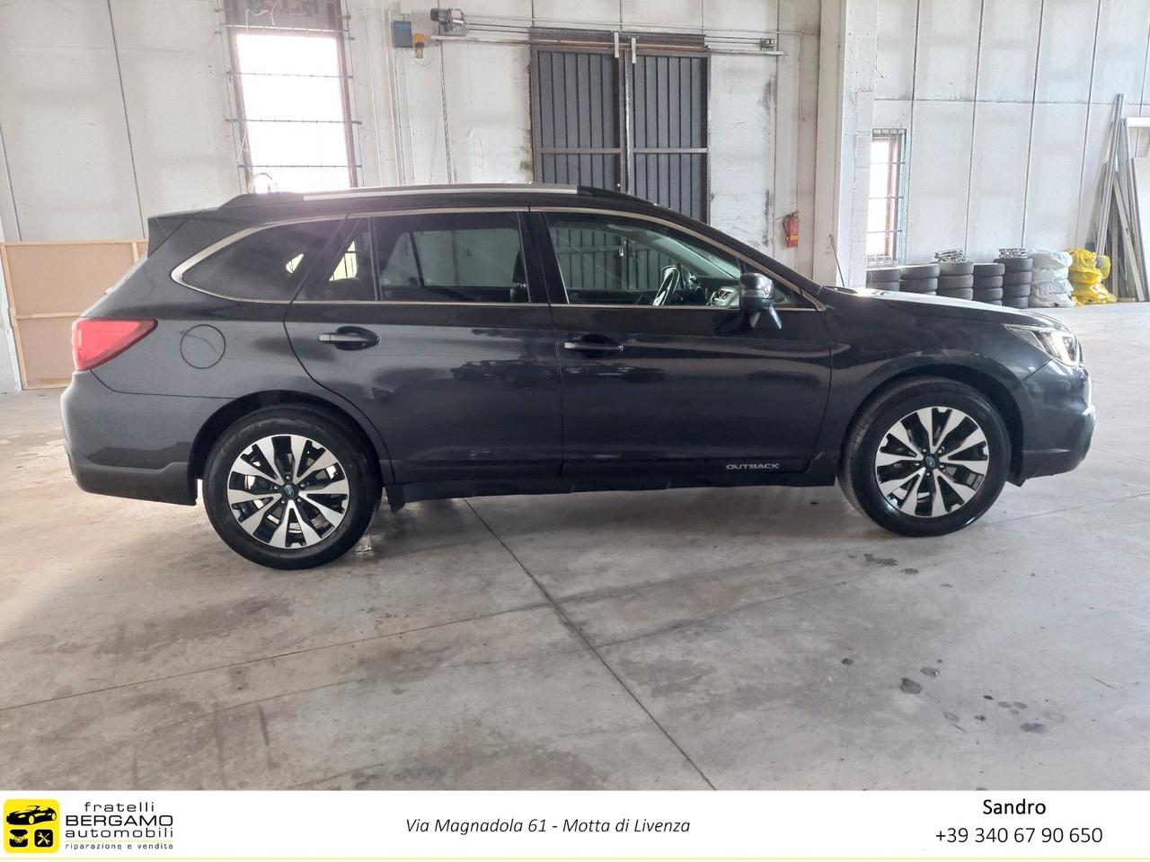 Subaru Outback 2.0d Unlimited lineartronic AWD Tettuccio