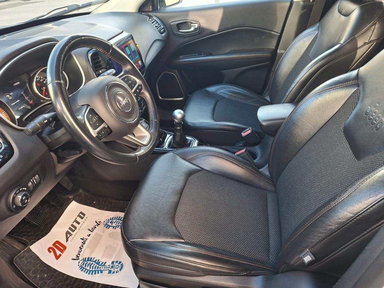 Jeep Compass 1.6 M.Jet Limited * Bicolore * Pelle * Navi * Garantita 12 Mesi