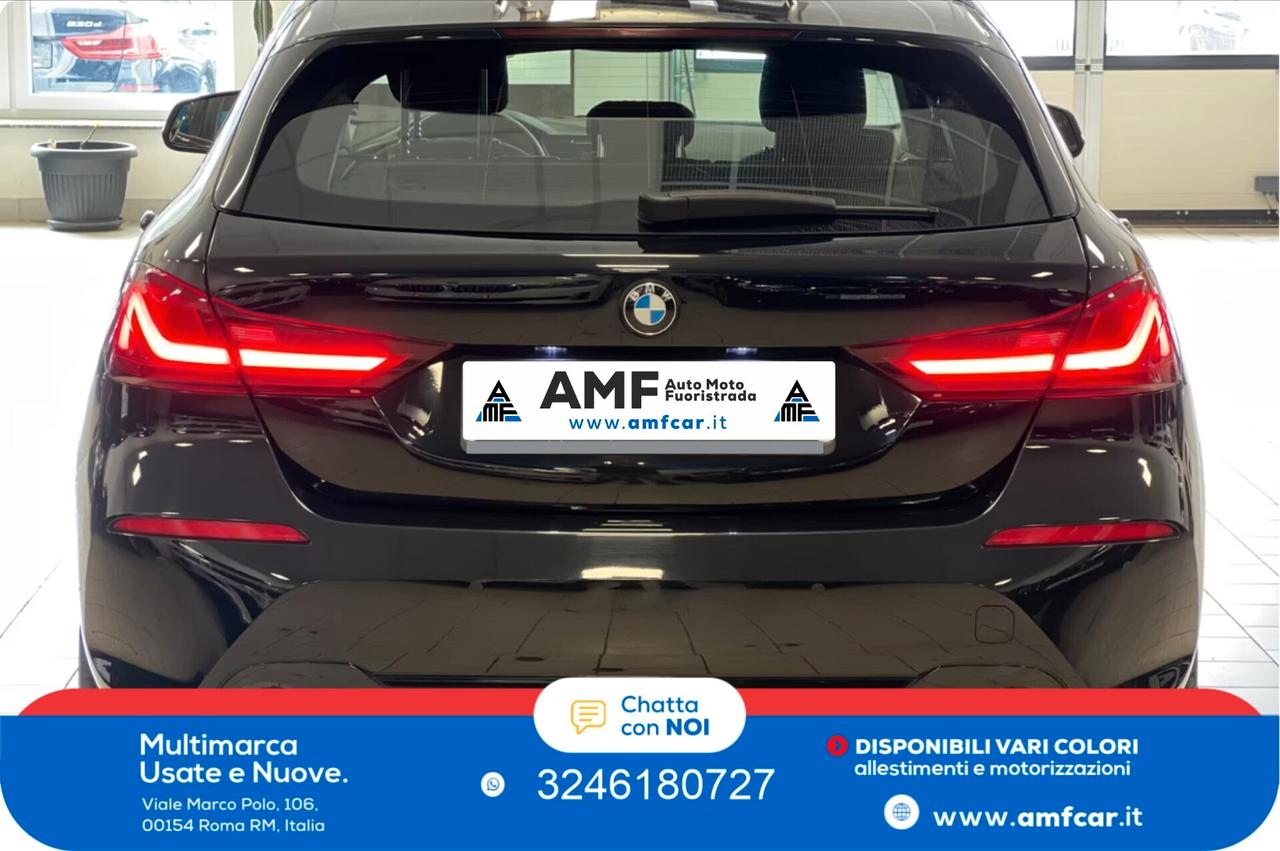 Bmw 118d 5p. Advantage Cambio Manuale Navi Pdc