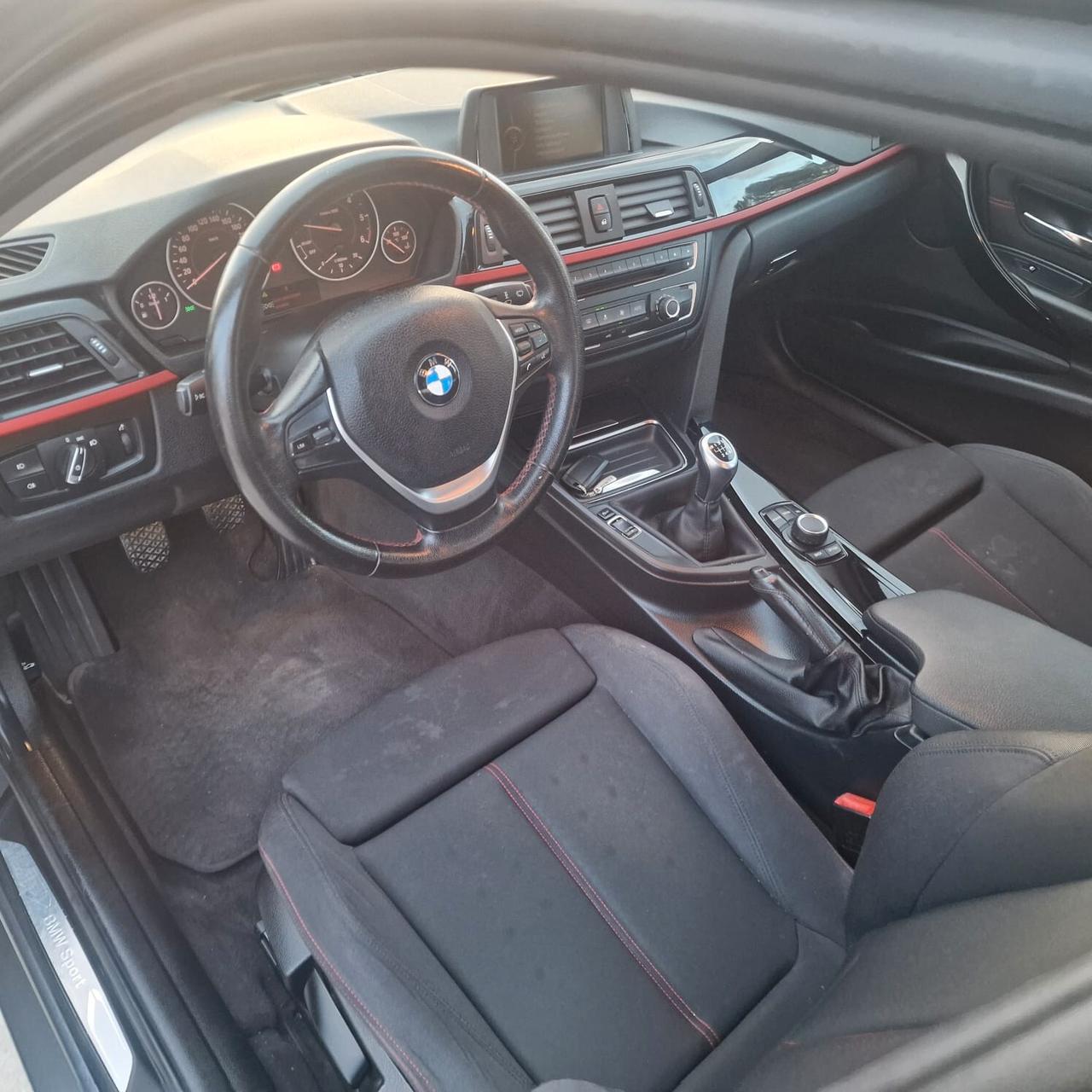 Bmw 316 316d Sport BERLINA CATENE APPENA FATTE IN BMW