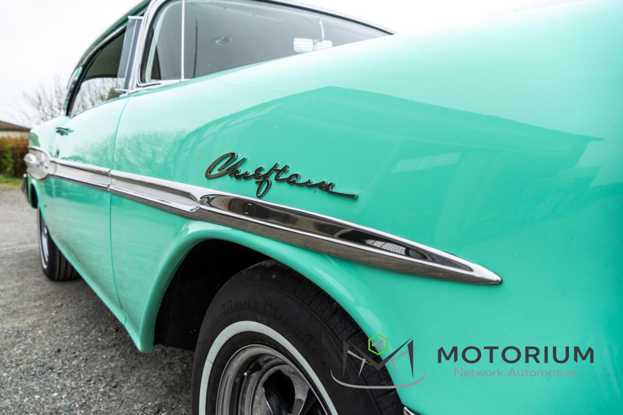 PONTIAC CHIEFTAIN 5.7 V8 - 2 DOOR HARDTOP 1957 - RESTAURO TOTALE