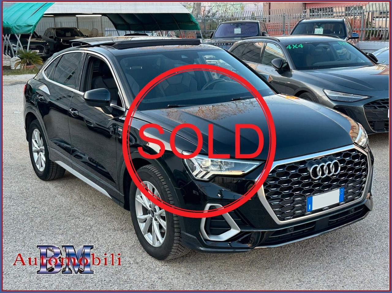 AUDI Q3 SPB 35 TDI S LINE S TRONIC - TETTO - RADAR - C18" - KAMERA