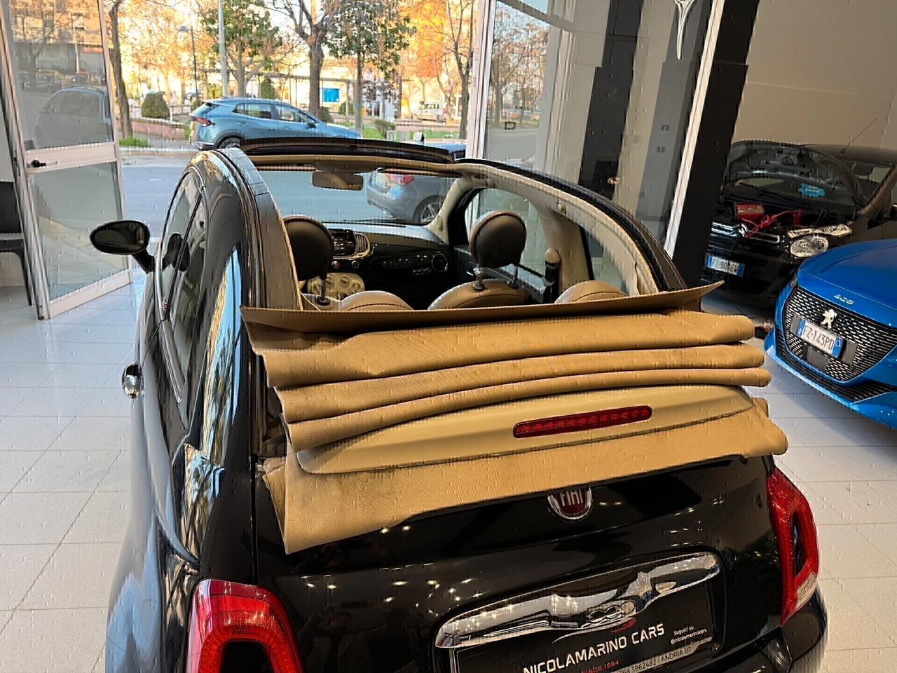 Fiat 500 C 1.2 Lounge "PELLE/NAV"