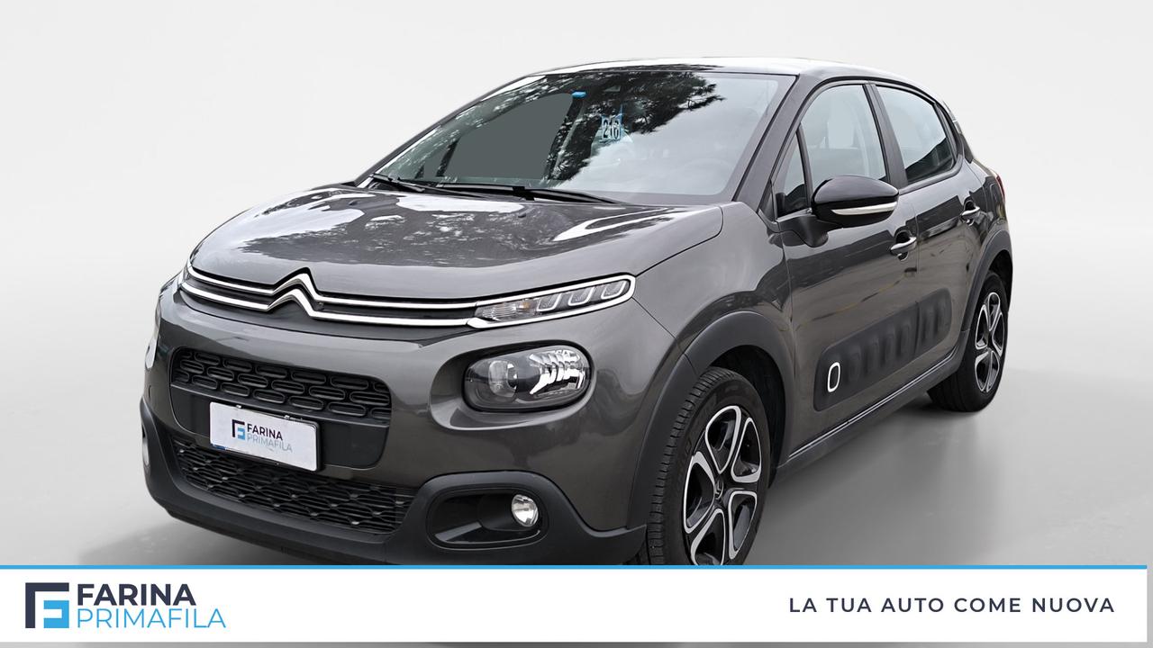 CITROEN C3 III 2017 - C3 1.5 bluehdi Feel s&s 100cv 5m
