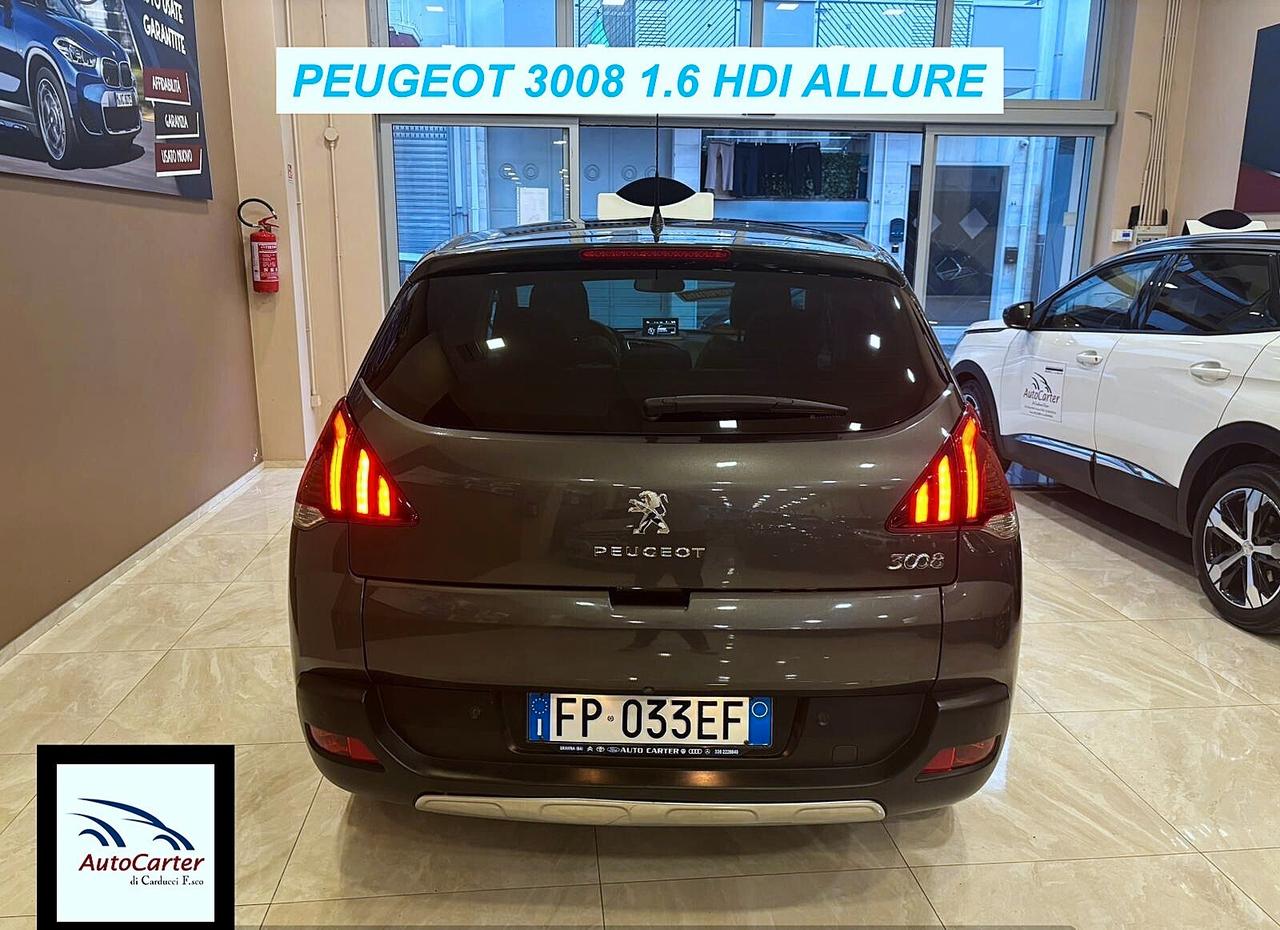 Peugeot 3008 1.6 HDI 120CV Allure **TETTO**