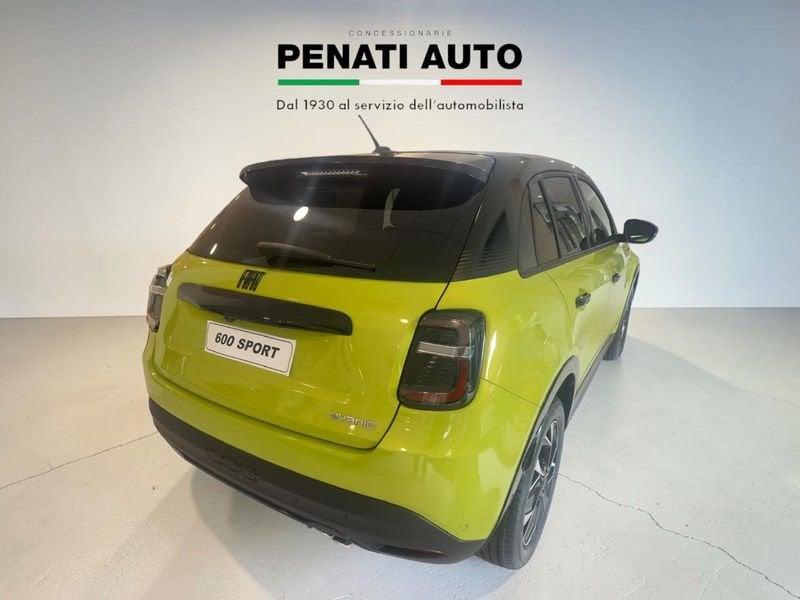 FIAT 600 1.2 Hybrid 145cv Sport Ed Milano Cortina 26