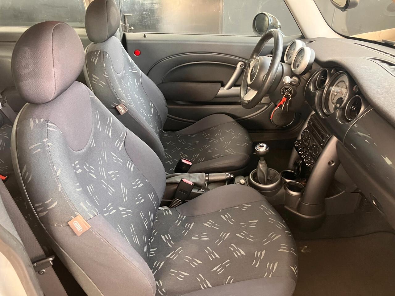 Mini 1.6 One, 90cv, NEOPATENTATI, GIA' VENTENNALE