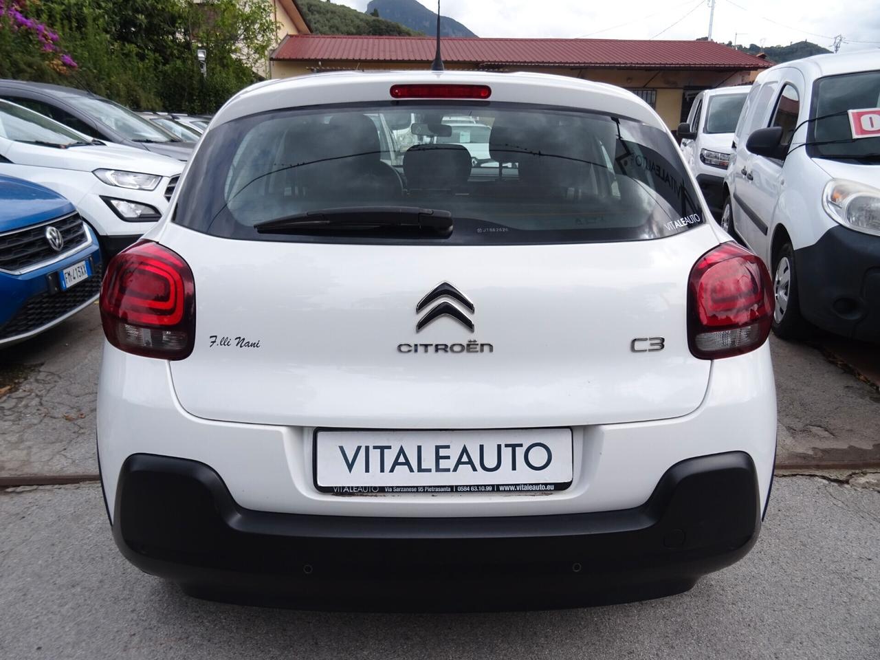 Citroen C3 PureTech 83cv Feel OK NEOPATENTATI