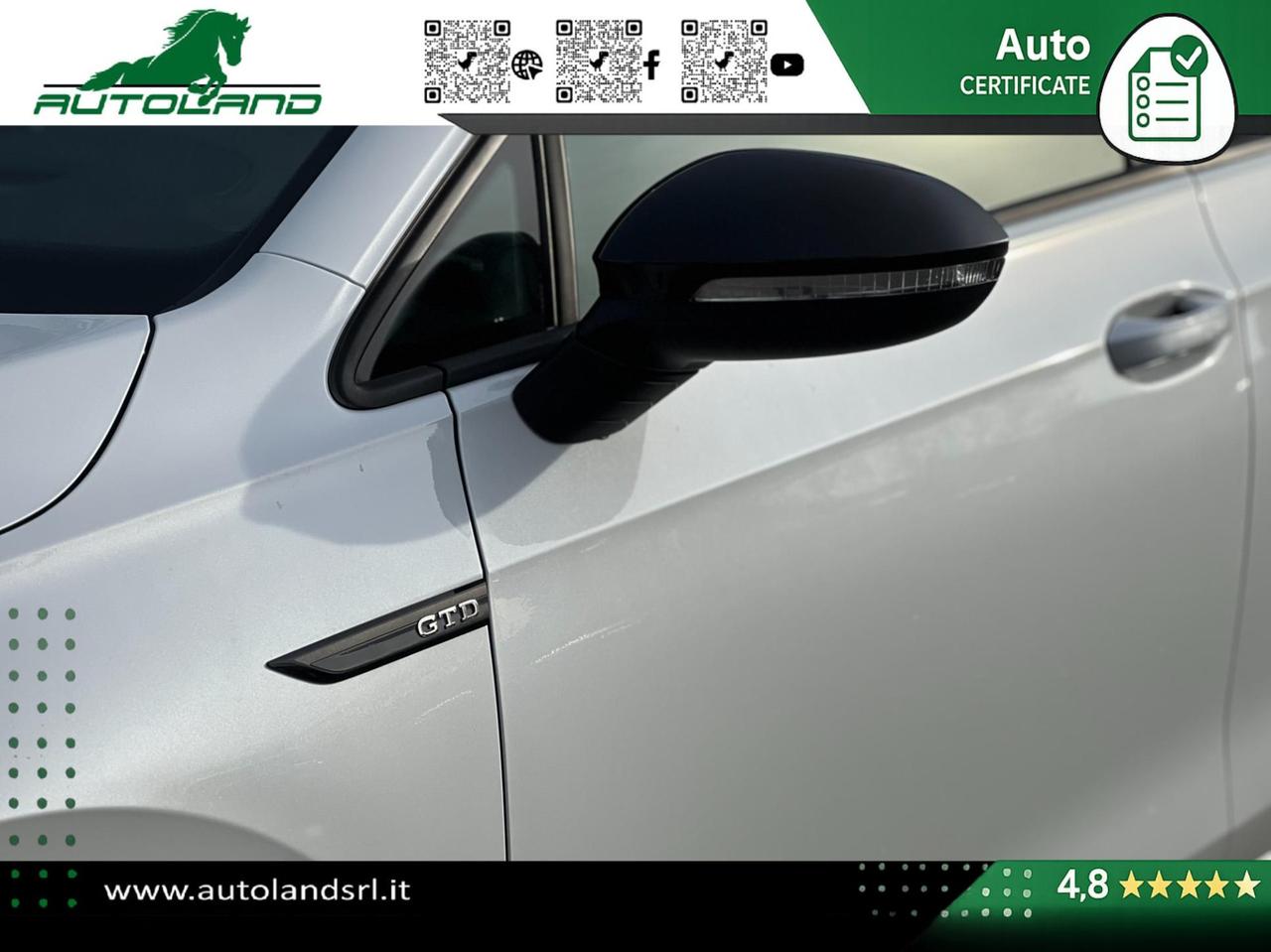 Volkswagen Golf GTD 2.0 tdi GTD 200cv dsg Tetto*DDC*IQ LIGHT*FULL