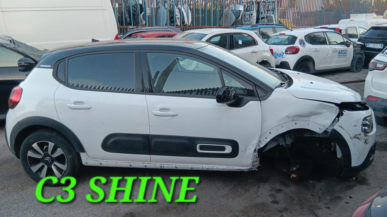 Citroen C3 SHINE incidentata sinistrata mondialcars 023