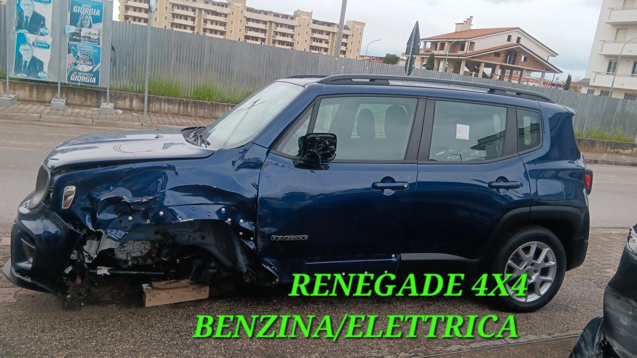 Jeep Renegade limited incidentata sinistrata mondialcars