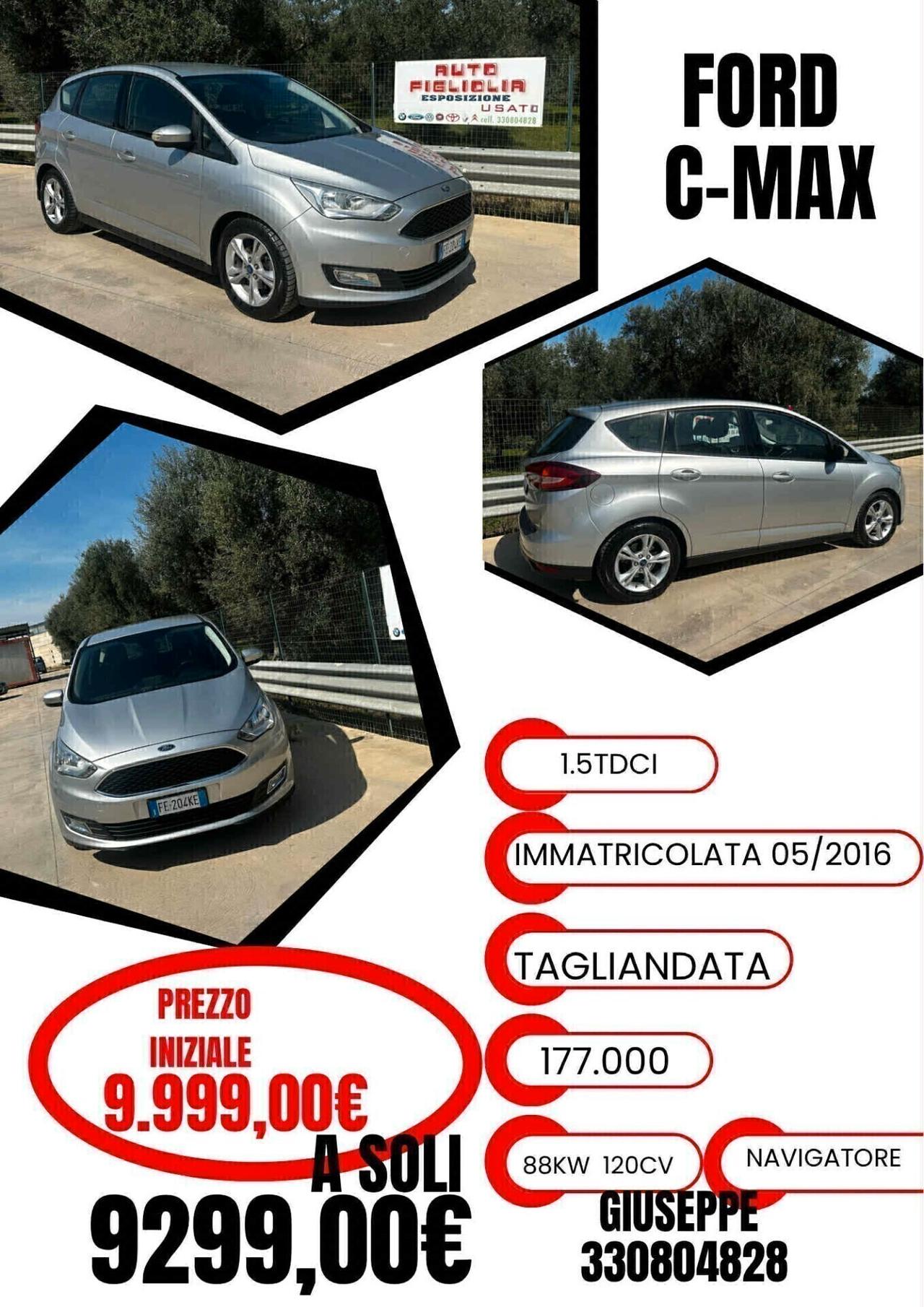 Ford C-Max 1.5 TDCi 120CV 177.000KM 2016