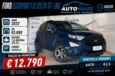 Ford EcoSport 1.0 125 CV ST-Line