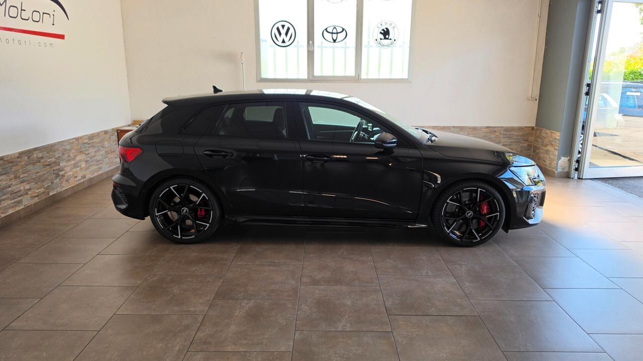 Audi A3 RS 3 SPB TFSI quattro S tronic - FULL OPTIONAL - PERFETTA - FRENI CARBOCERAMICI