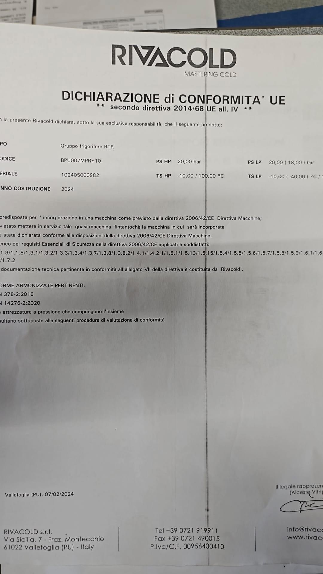 Ford Transit Courier 1.5 EcoBlue 100CV Van Trend FRIGO