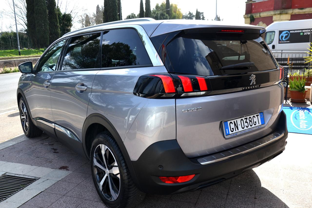 Peugeot 5008 1.5 HDi 130CV 7POSTI AUT.+NAV+LED+RCAM+PELLE+PDC