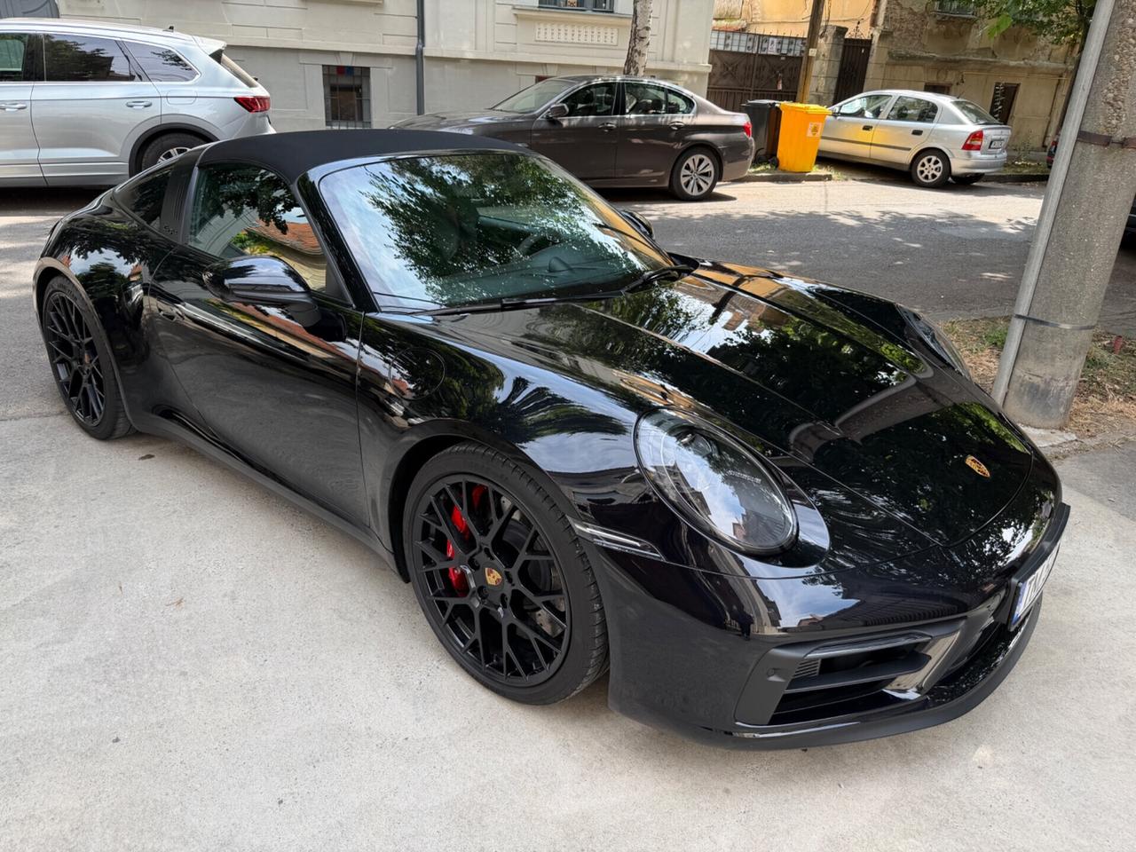 Porsche 911 992 Targa 4 GTS Total Black P. Approved