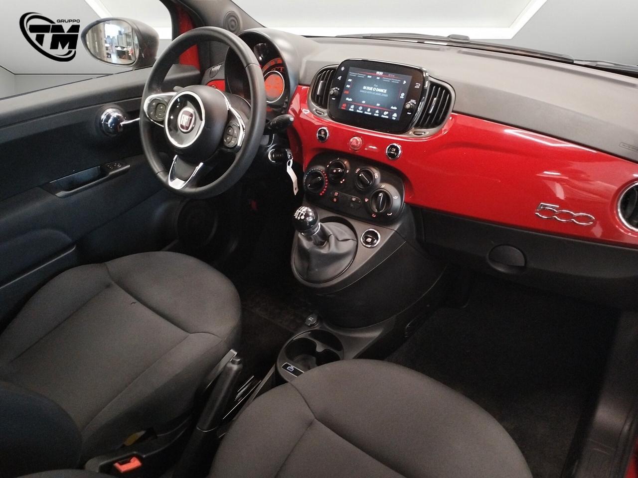 Fiat 500 1.0 Hybrid Red
