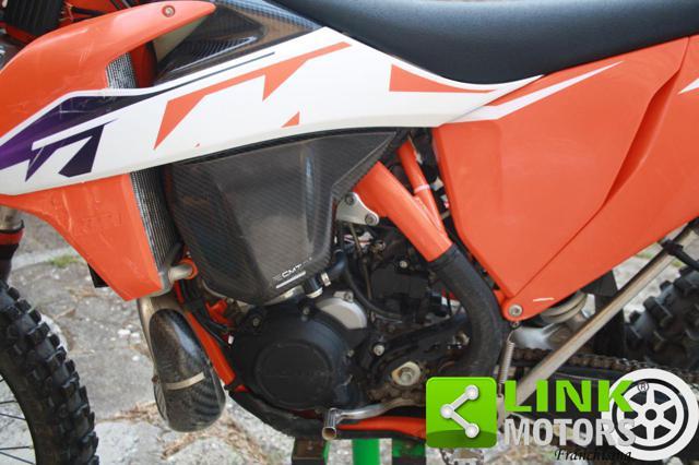 KTM EXC 300 TPI PROTEZIONI IN CARBONIO!