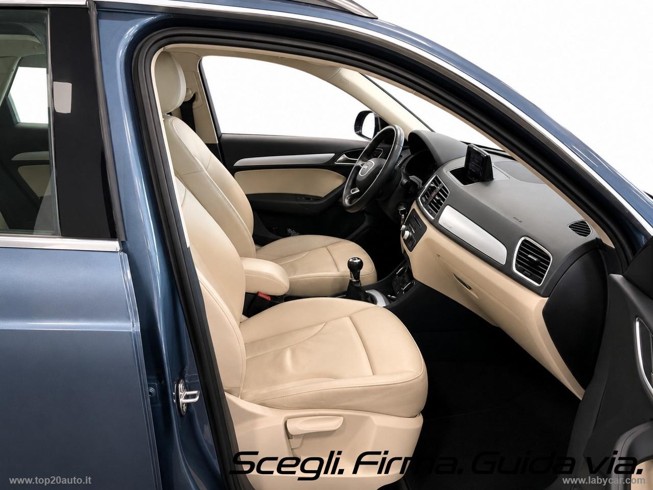 AUDI Q3 2.0 TDI 120CV Business|TETTO|PELLE|MANUALE