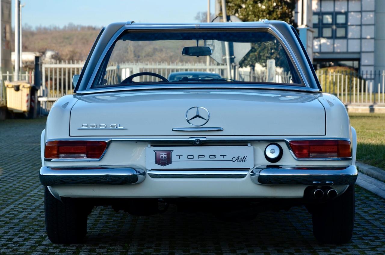 MERCEDES SL 230 PAGODA MANUALE 150cv, ASI ORO, MATCHING NUMBER