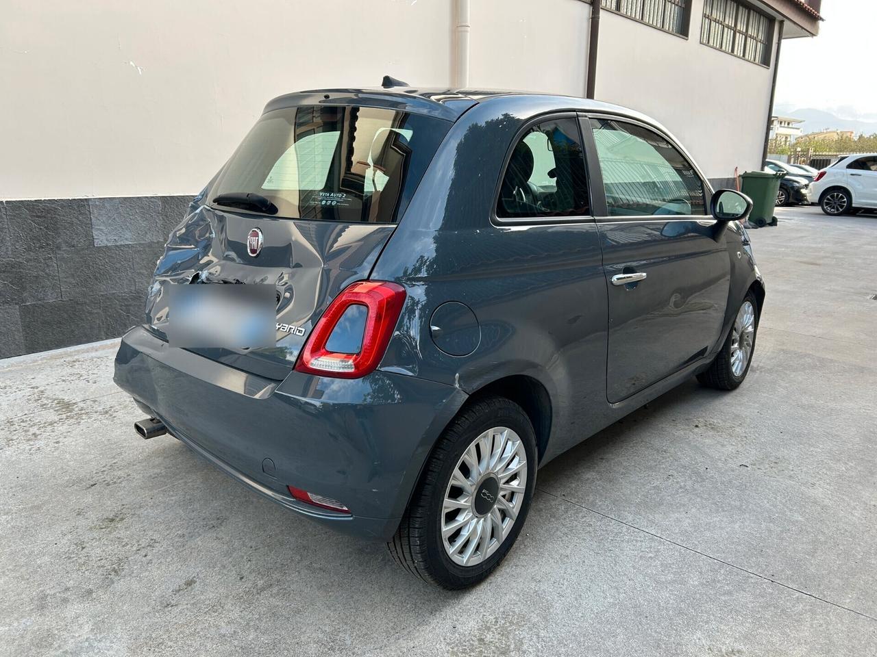 Fiat 500 1.0 Hybrid - 2021 Incidentata