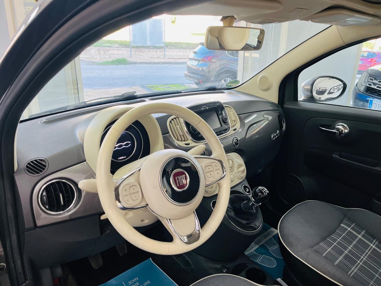 Fiat 500 C 1.2 Lounge 69cv anno 2016