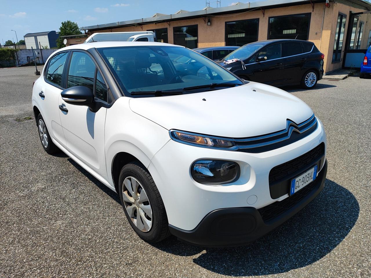 Citroen C3 PureTech 83 S&S Van Live