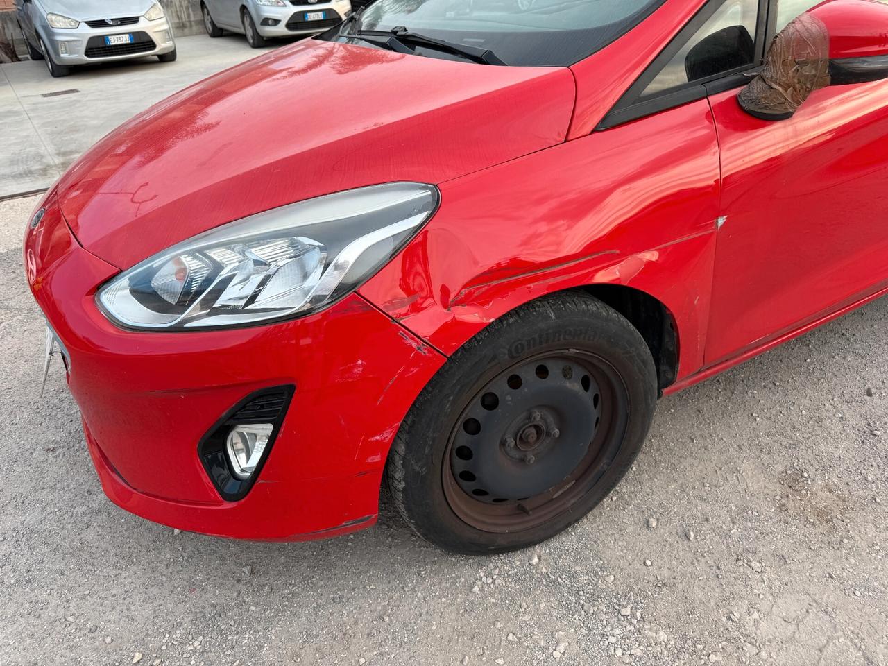 FORD FIESTA 2017 1.1 BENZINA 85 CV *MOT ROTTO