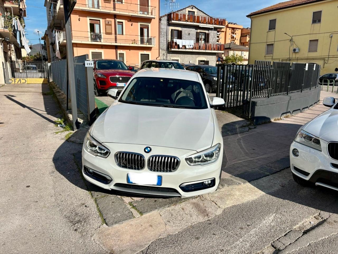 BMW 116 CAMBIO AUTOMATICO BIANCO PERLATO